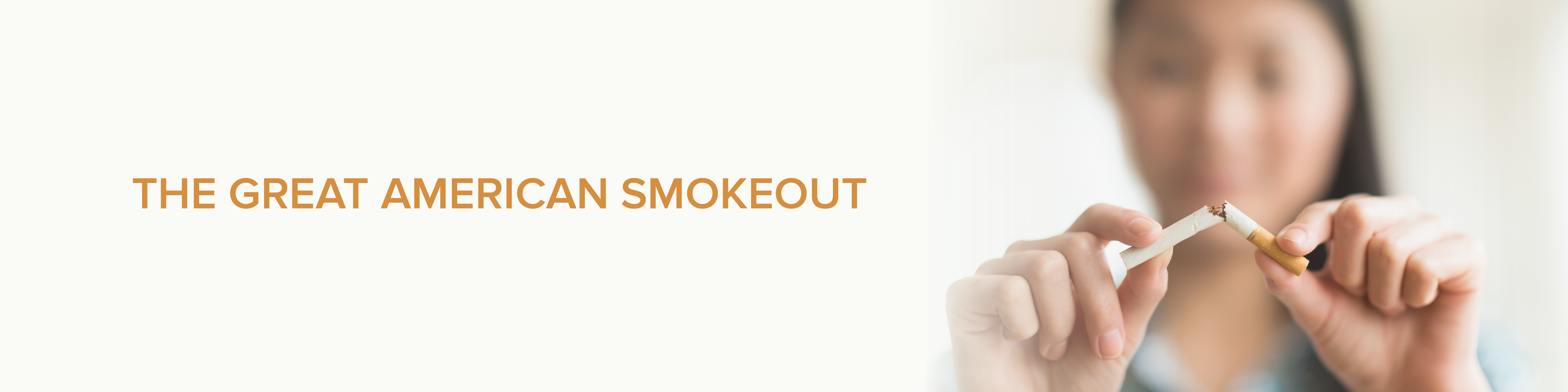 The Great American Smokeout