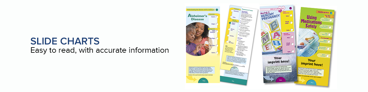 slide charts banner top
