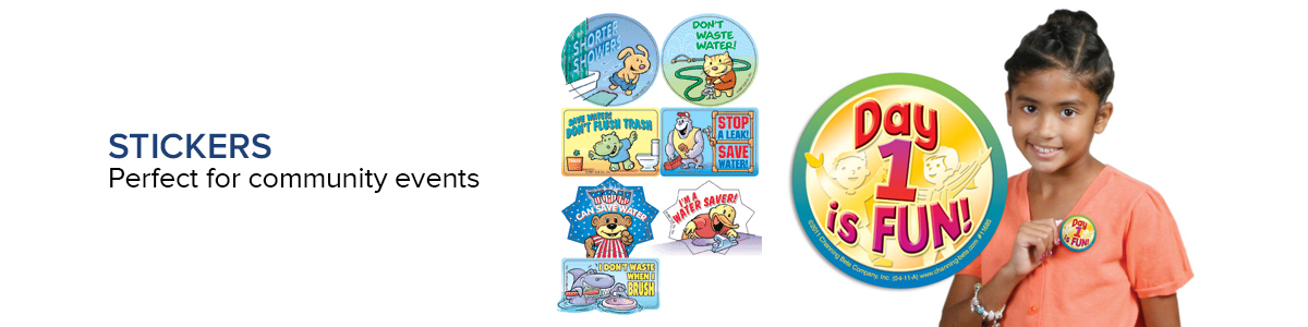 stickers banner top